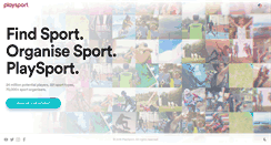 Desktop Screenshot of playsport.com