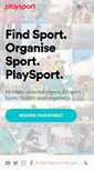 Mobile Screenshot of playsport.com