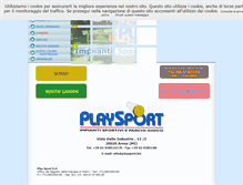 Tablet Screenshot of playsport.biz